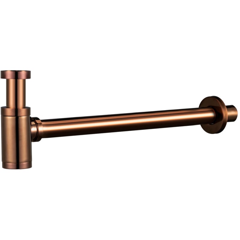 Imex - SCL002/NOR Sifón Redondo Oro Rosa Brillo - ref: SCL002/NOR