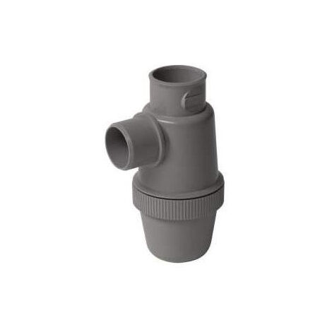Sifón vertical de botella de PVC de 32 mm de diámetro