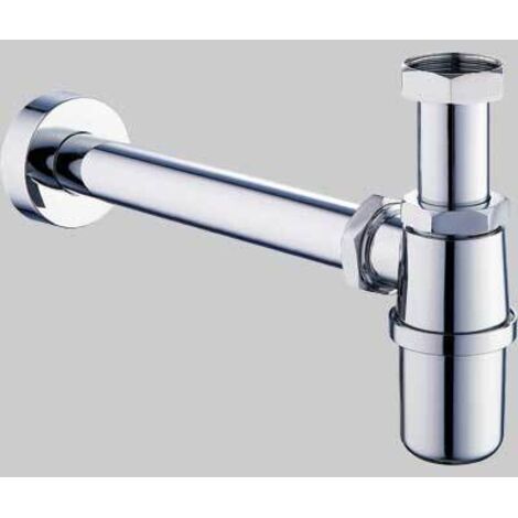 SIFONE A BOTTIGLIA IN ABS CROMATO 1 x 26 - 275 mm - 1 pezzi - Idroweb