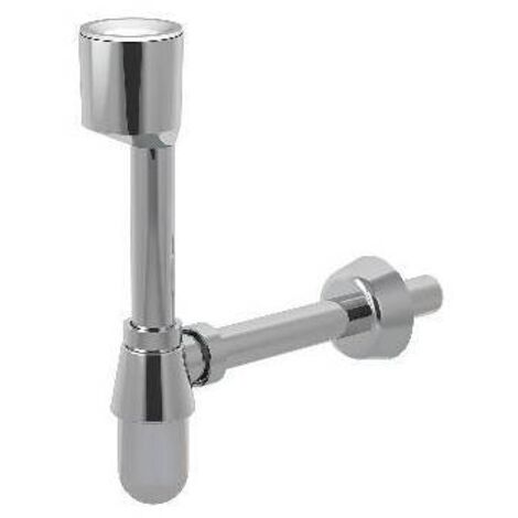 SIFONE A BOTTIGLIA PER ORINATOIO MOD. THERMOTRAP Scarico D. 32x250 mm -Conn. 50 BONOMINI