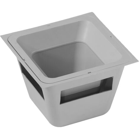 Sifone a campana cm. 26x26 per pozzetto Lung. 30 Larg. 30 cm.