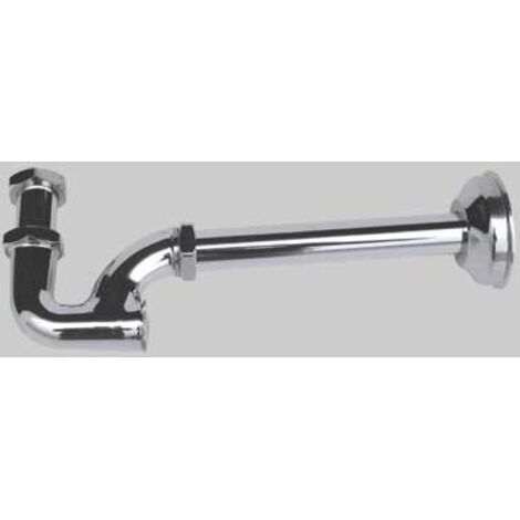 SIFONE A COLONNA CON CANOTTO E ROSONE - 1"Ø 26 x 200