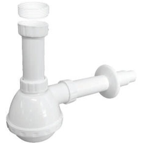 SIFONE A FIASCO PER LAVELLO 1'1/4 X 32MM POLIPROPILENE