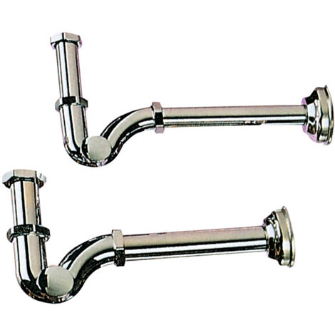 SIFONE A S OTTONE CROMATO D   1- ALCO- 1,0 pz