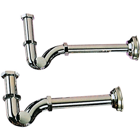 SIFONE A S OTTONE CROMATO D 1.1/4- ALCO- 1,0 pz