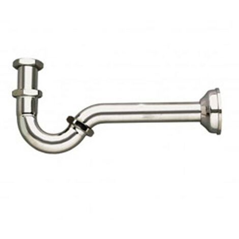 Sifone a S per bidet cromo