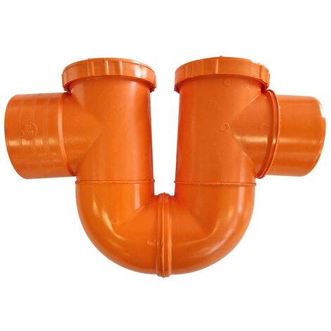 Sifone a "U" in pvc : Diametro - 82