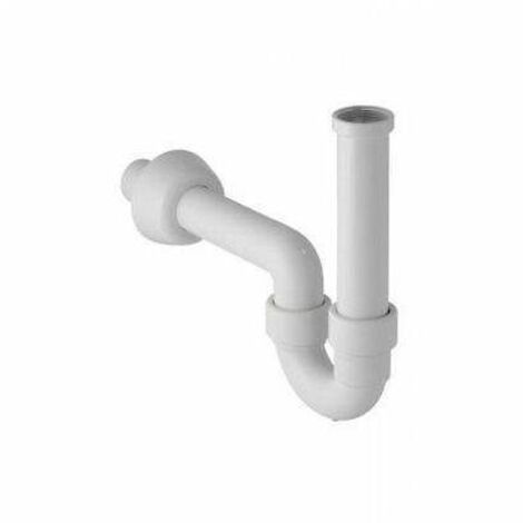 SIFONE AD "S" PER LAVABO BIANCO Diam. 40 mm - G. 1"1/4 GEBERIT