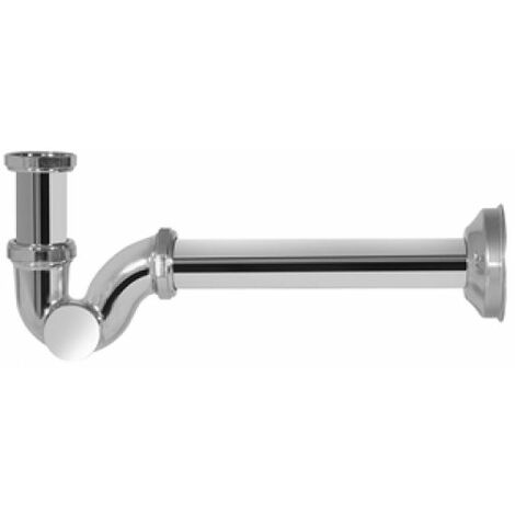 SIFONE AD S SENZA PILETTA CON CANNA DA CM. 25 1&quot