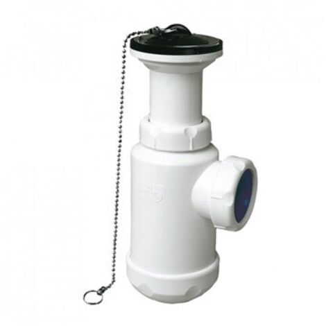 SIFONE BOTTIGLIA S135 USCITA ORIZZONTALE LAVABO BIDET 1.1/2 - JIMTEN