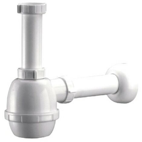 Sifone con piletta per lavello Genius di Ceramica Galassia