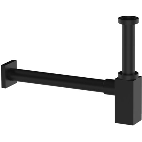 SIFONE D'ARREDO QUADRO 1" 1/4 Nero Opaco