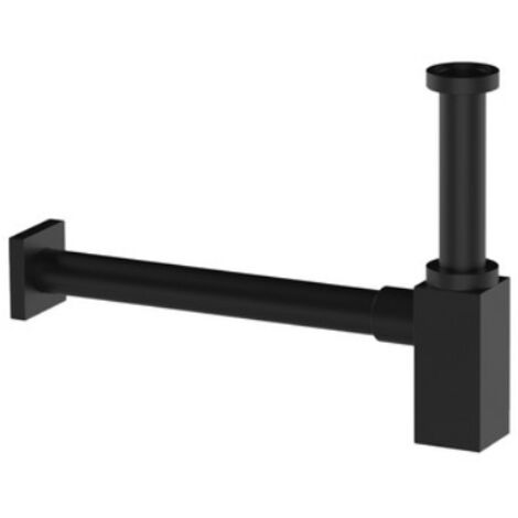 SIFONE D'ARREDO QUADRO 1" 1/4 Nero Opaco REMER