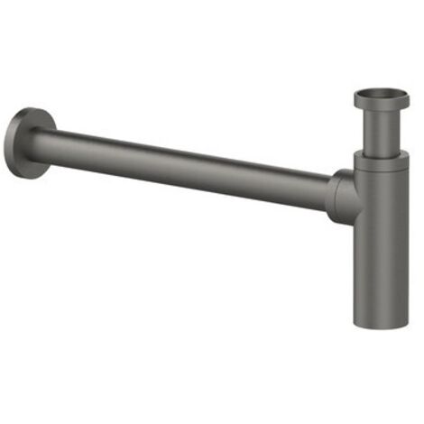 SIFONE D'ARREDO TONDO 1 1/4 Nichel Spazzolato Opac RERU