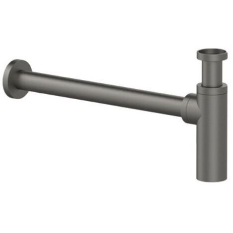 SIFONE D'ARREDO TONDO 1&quot 1/4 Nero Opaco
