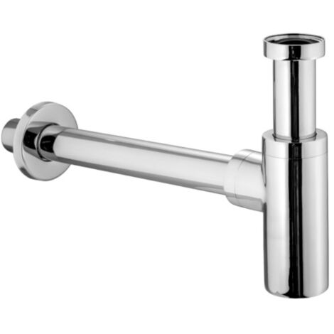 Sifone di scarico minimalista tondo per lavabo
