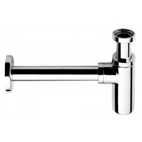 Sifone di scarico minimalista tondo per lavabo