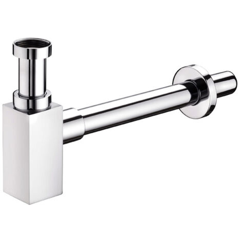 SIFONE DI SCARICO QUADRO CROMATO Misura: 1" 1/4 Cromo
