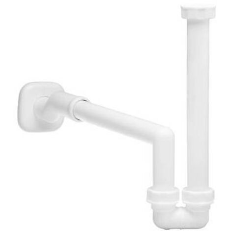 SIFONE ECCENTRICO PER BIDET Bianco LIRA