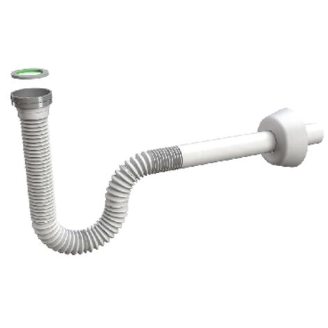 SIFONE ESTENSIBILE SIFONCELLO C/GHIERA METALLO- 11/4 Bianco- BONOM- pezzi 1
