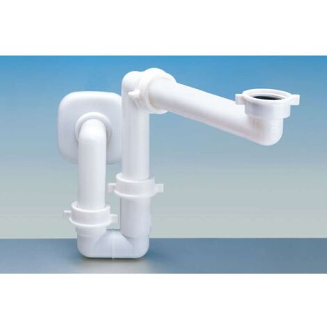 Sifone "Lira" per lavabo 1 1/4" in plastica, per bagno