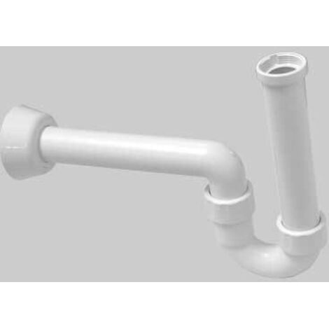SIFONE ORIENTABILE BIANCO PER BIDET - Ø 40 x 1"1/4