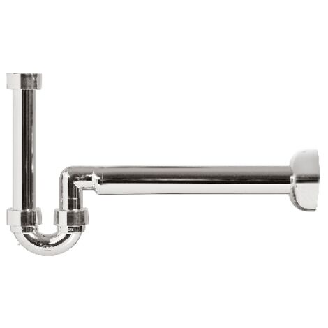 SIFONE PER BIDET ABS METALLIZZATO- 11/4 - 1 - D. 40-32 mm- GHIDI- pezzi 1