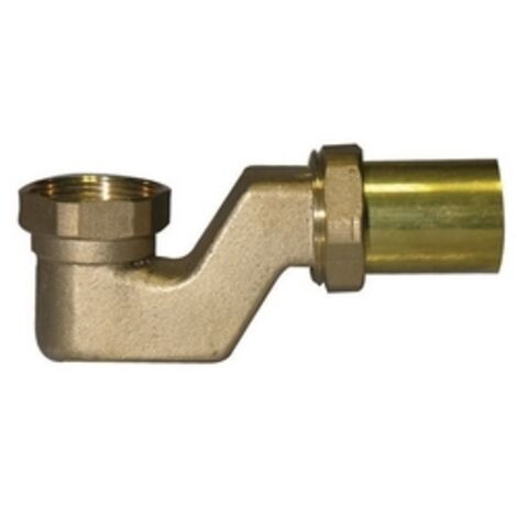 SIFONE PER COLONNA VASCA IN OTTONE- 11/2- DH- pezzi 1