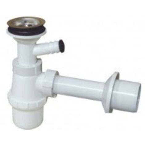 Sifone per lavabo FI 50 con attacco per lavatrice - HR/SU50P