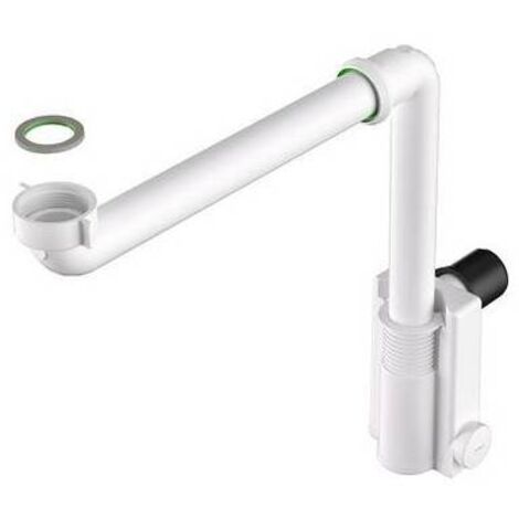 SIFONE PER LAVABO MURALES SALVA SPAZIO CON ISPEZIONE 1"1/4 x 32/40