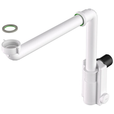 SIFONE PER LAVABO MURALES SALVA SPAZIO CON ISPEZIONE- 11/4 x 32/40- BONOM- pezzi 1