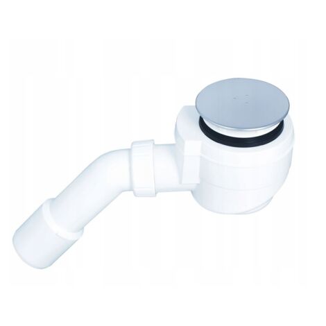 SIFONE PER PIATTO DOCCIA PULIBILE DALL'ALTO 50MM CROMATO