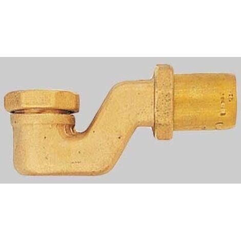 SIFONE PER VASCA IN OTTONE - 1"1/2