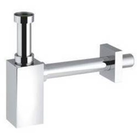 SIFONE PIQUADRATO PER LAVABO ABS 1 1/4 - 32x250 mm BONOMINI