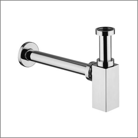 Sifone Quadro per Lavabo in Ottone 11/4
