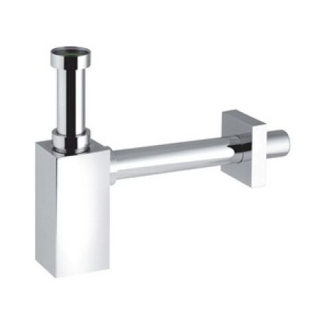 SIFONE "PIQUADRATO" PER LAVABO ABS 1" 1/4 - 32x250 mm