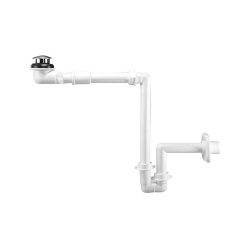 Sifone Lavabo Lira Ispezionabile - Bianco, Uscita 32-40 Mm - Foto 3