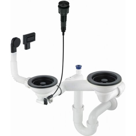 Sifone senza nome per lavello in granito Space-Saver - ZXYN983