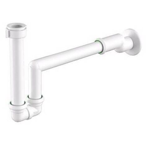 SIFONE U-JUNIOR CON TERMINALE ECCENTRICO 2,5 CM D. 32/40 - 1" -1"1/4