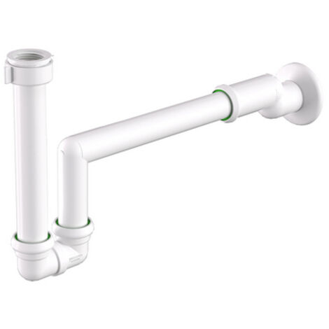 SIFONE U-JUNIOR CON TERMINALE ECCENTRICO 2,5 CM- D. 32/40 - 1 -11/4- BONOM- pezzi 1