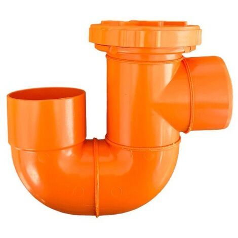 Sifone verticale aperto in pvc : Diametro - 50