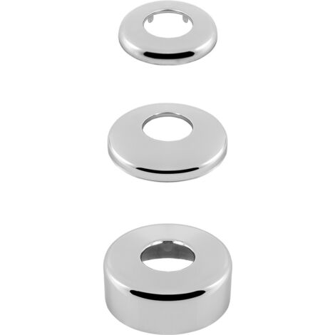 Sifonrosette 32 mm, H:40 mm, A: 90 mm messing, ASW  114090            verchr.
