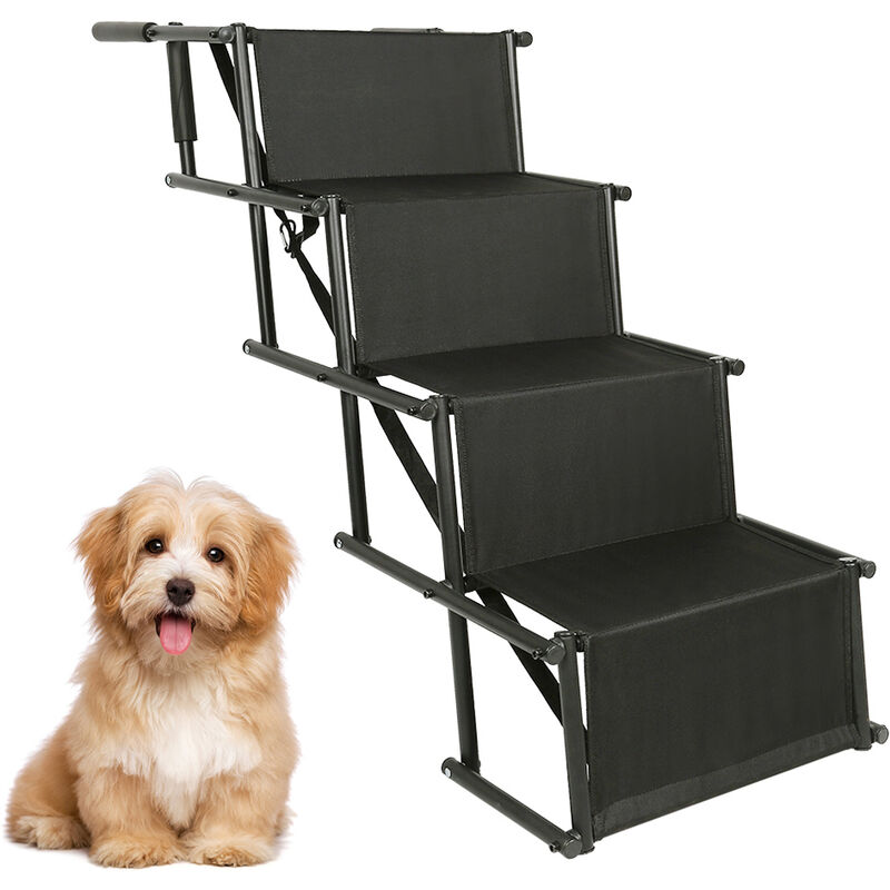 Rampe pour chien, escalier pour chien, pliable, escalier pliant pour chien, rampe pour chien, 165 x 43 cm, jusqu'à 75 kg, pour Les Voitures, suv Et
