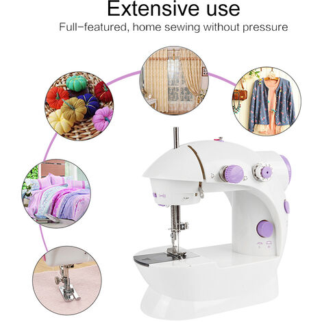 SiFree®Mini Machine à coudre électrique Garment ménage