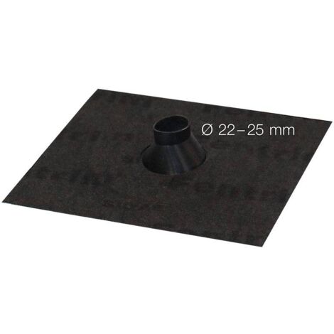 Siga Fentrim Manschette black Ø22–25mm für Rohrdurchdringungen, Kabel, Leerrohre