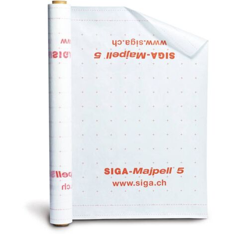 SIGA Majpell ® 5 diffusionsfähige Dampfbremse 1.5m x 50m, 75m²