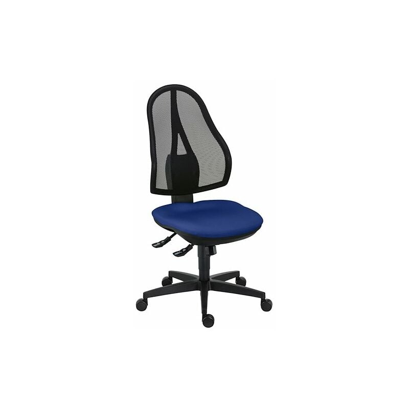 Topstar - Chaise de bureau Open Point synchrone assise bleue - Bleu