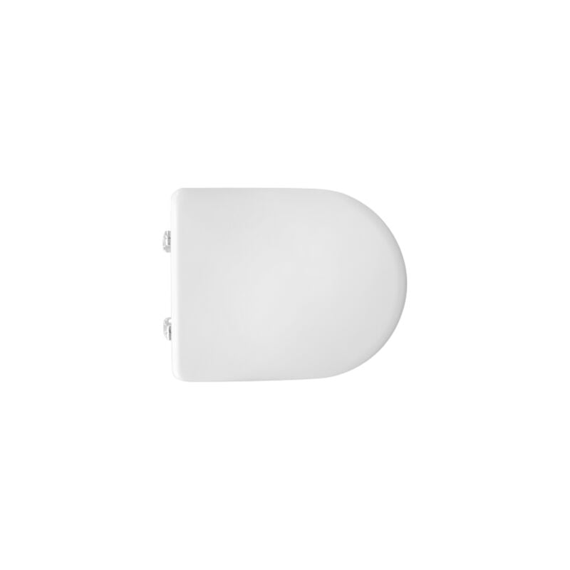 Bemis Mfg - Abattant wc pour Dolomite Quadrarco blanc forme 7 42,8-44,8 x 35,5 cm entraxe charnie'res type a 15-17 cm re'glable