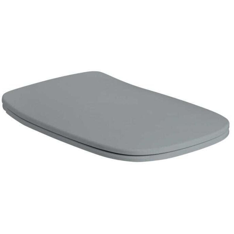 Kiamami Valentina - Siège Wc Thermodurcissable Soft Close Gris Mat Mozart