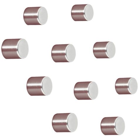 Sigel Aimant Néodyme C5 "Strong" (Ø x H) 10 mm x 10 mm cylindrique argent 10 pc(s) BA701 D313002